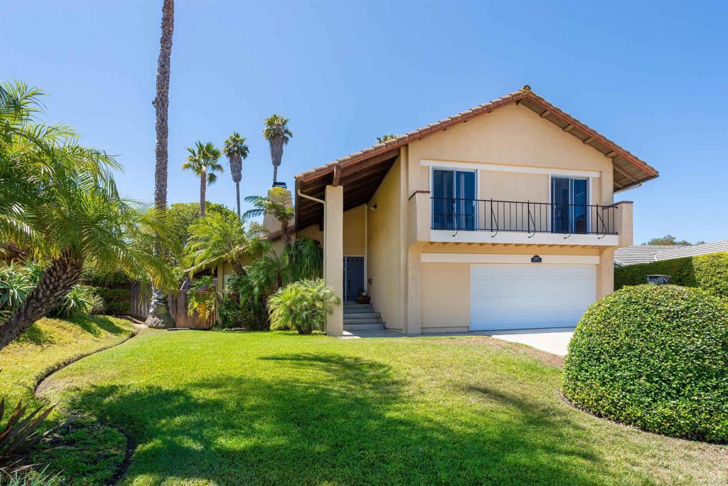 Welcome to this beautiful 4-bedroom, 2.5-bathroom home offering 2,061 sq ft of stylish living space in the heart of Rancho Bernardo. Located in the award-winning Poway Unified School District and just minutes from top-rated Chaparral Elementary, this home is a perfect blend of comfort, community and convenience. You'll love the double door entry that opens into a bright, spacious interior. Inside, this home has such an open, inviting feeling. Drenched with tons of natural light throughout. The entire main level features the continuity of gorgeous low-maintenance wood-style flooring throughout, bringing a very pretty, modern aesthetic. The updated kitchen features a new refrigerator and dishwasher and opens to a cozy Family Room making it easy to be part of the fun when your family or friends gather. The powerful A/C system was completely rebuilt in 2024, ensuring year-round comfort. Step outside to your private, fully fenced backyard, ideal for gardening, kids, pets, or just quiet relaxation. The aluminum patio cover offers a durable, shaded space for outdoor dining and get-togethers. Just a 1/2 mile away from the RB Swim & Tennis Club where membership is part of the Rancho Bernardo experience...pickleball, pools, tennis, art & dance classes, community events and more! Don’t miss this move-in-ready gem in one of San Diego’s most desirable neighborhoods!