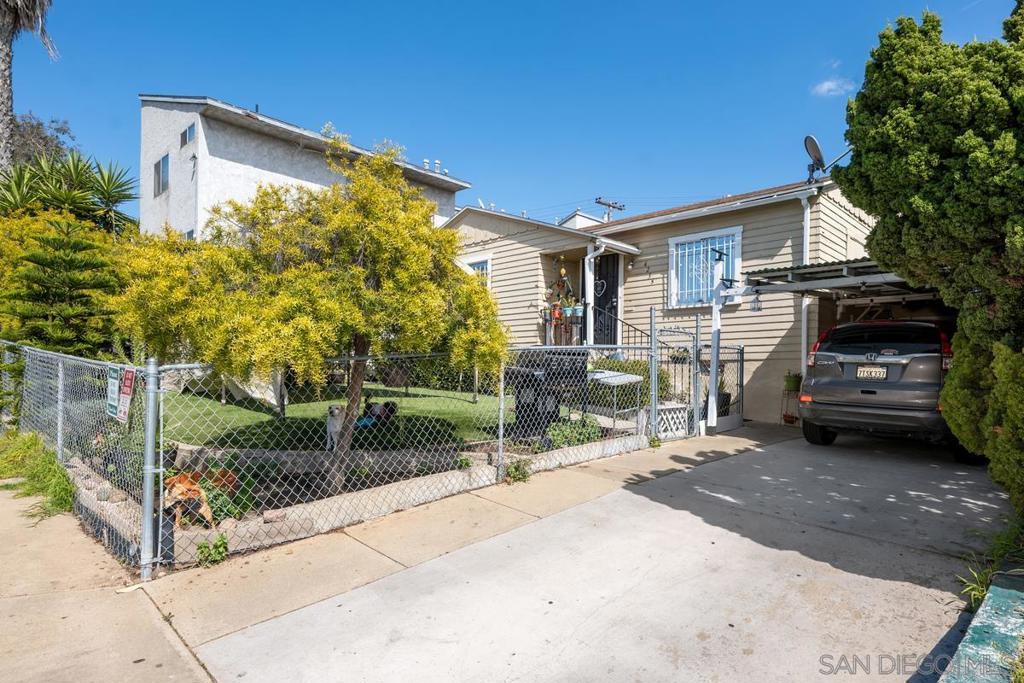 This turn-key property is a great investment in Talmadge. This investment opportunity consists of a Single Family Home with 1-car garage and private yard in front + three 2BR/1BA in the back building: featuring new exterior paint in 2024, new roof in 2019, new water heaters, new sinks & faucets within 4-5 years. Front Building: with the recent 4-5 years - upgraded bathroom with new toilet, vanity, faucet, tile floor and shower stall and replaced the front grass with artificial turf. Unit A & C have been renovated within last 4-5 years. Each unit has its own in-unit laundry, water heater, one parking space. Back building has its own water submeter.