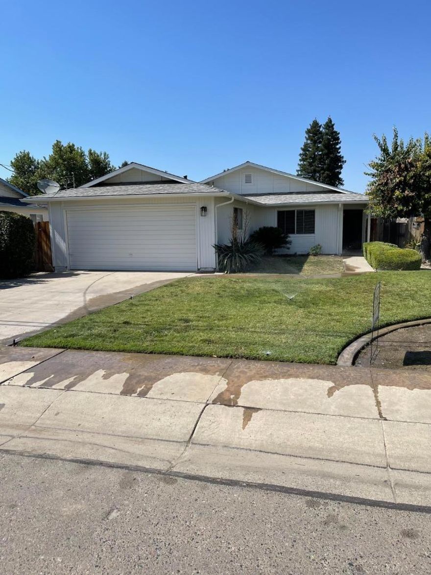 Wonderful Starter Home with Modern Updates This beautifully updated 3-bedroom, 2-bathroom home is great for first-time buyers and families! Offering 1,156 sq ft of thoughtfully designed living space on a generously sized 6,311 sq ft lot, this ranch-style home seamlessly combines modern comfort with everyday convenience. Recently renovated, you'll love the stylish upgrades throughout: waterproof luxury vinyl plank flooring, fresh interior and exterior paint, updated hardware and light fixtures, and sleek quartz countertops in both the kitchen and bathrooms. The kitchen also features an extra-large sink with a contemporary faucet - everything you need to move right in and feel at home. Step outside to a large backyard with tons of potential - imagine a play area, garden, or even a future pool. There's plenty of room to grow and make it your own. Located within walking distance of Veva Blunt Elementary School, this home is situated in a family-friendly neighborhood. With the big updates already done, this is an amazing opportunity to own a turnkey home at a great value.