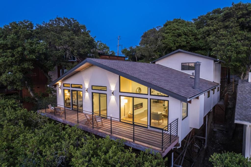 Situated in the serene hillsides of Devonshire Canyon, 227 Winding Way offers a rare combination of natural beauty, timeless design, and modern upgrades. This 1,980 sq ft Contemporary-style home features a vaulted ceiling that brings light and dimension into the main living spaces, while large picture windows showcase uninterrupted canyon views. The thoughtfully reimagined floor plan offers defined living areas, perfect for those who appreciate a traditional layout with room to spread out. The kitchen, dining, and living spaces have their own identity while still feeling connected through clean lines and consistent design elements. Additional features include updated utilities throughout the home, an attached garage with built-in storage, Main-level laundry for added convenience, a Quiet location just minutes from downtown San Carlos, top-rated schools, and hiking trails. With its peaceful setting, scenic outlooks, and move-in-ready condition, this home is an ideal opportunity to enjoy the best of San Carlos living.