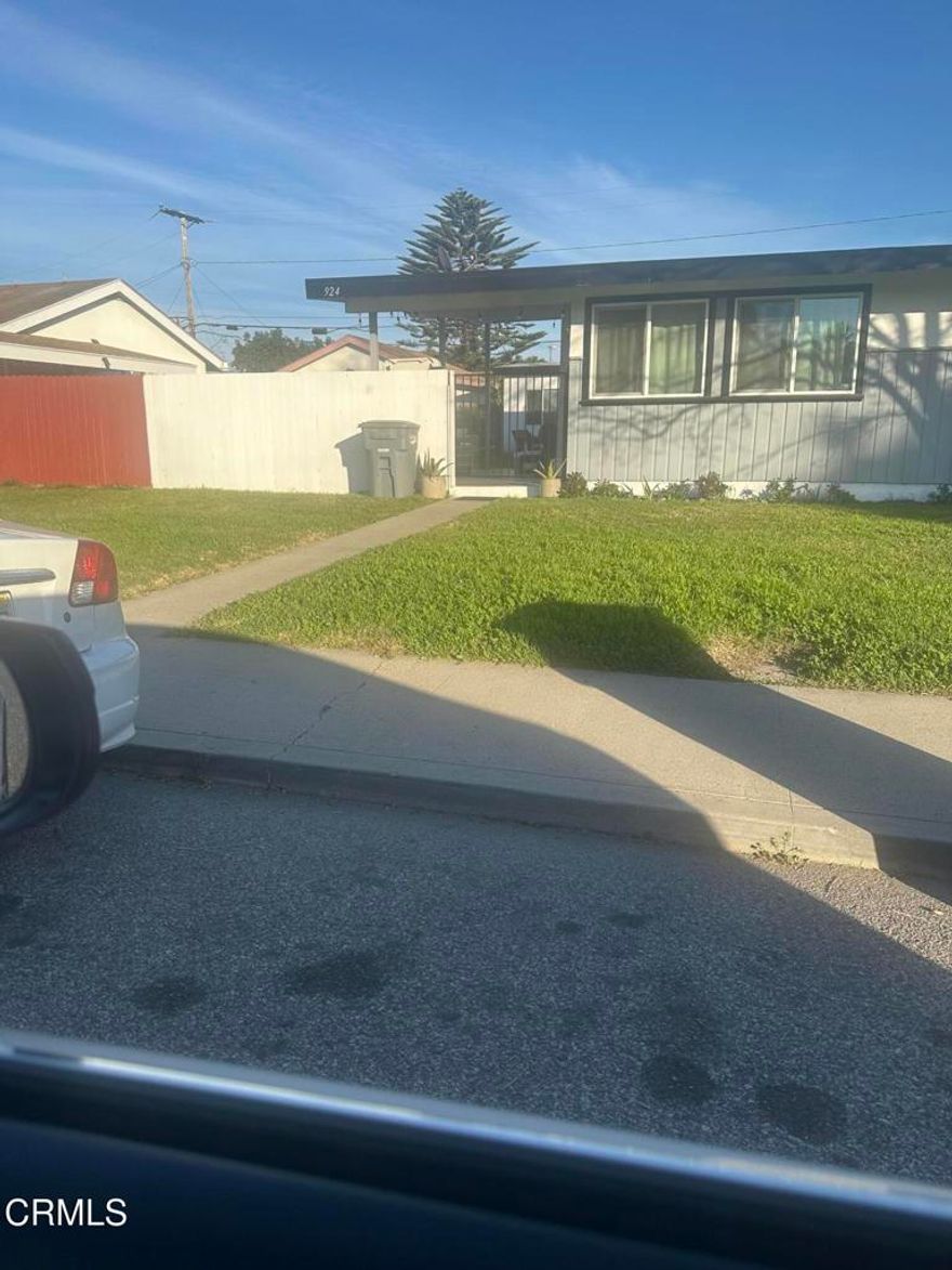 Welcome to this inviting 3-bedroom, 1-bath home in Oxnard. Freshly painted with a remodeled kitchen featuring quartz countertops and new flooring, plus high ceilings and updated lighting throughout. Enjoy a remodeled bath, new dual-pane windows, new garage door and motor, RV parking, and a spacious lot with ADU potential. Conveniently located near shopping, freeway access, and the beach. VA loan eligible and move-in ready--an excellent opportunity for first-time buyers.