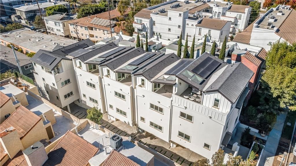 -Duplex in Century City Area | Each with 4 Bedrooms & 4 Bathrooms
-Unit 1: 1,950 SF | Leased at $6,800/Month
-Unit 2: 2,010 SF | Leased at $6,950/Month
-Contemporary Design with Soaring Ceilings, Wide-Plank Vinyl Floors & Abundant Natural Light
-Gourmet Kitchens with Stainless Steel Appliances | Open-Concept Living & Dining Spaces
-Energy-Efficient Features: Solar Panels, Upgraded Insulation & Multi-Zone AC
-Two Tandem Parking Spaces per Unit | Low-Maintenance Construction
-Premier Location Near Westfield Century City, UCLA, Westwood Village & Top-Rated Schools
Offered at $3,250,000, this brand-new four-level duplex in the Century City area showcases striking contemporary architecture, premium finishes, and exceptional income potential. Each residence features four bedrooms and four bathrooms, with Unit 1 spanning 1,950 sq. ft. and leased for $6,800 per month, while Unit 2 offers 2,010 sq. ft. and is leased for $6,950 per month. Both units include two tandem parking spaces, solar panels, upgraded insulation, and multi-zone air conditioning for year-round efficiency and comfort.
Inside, soaring ceilings and expansive windows fill the open-concept living spaces with abundant natural light. Wide-plank vinyl flooring flows throughout, leading to a gourmet kitchen with stainless steel appliances that opens to spacious living and dining areas—ideal for entertaining. Each home offers a ground-floor bedroom with an adjacent full bath, while the primary suites evoke the feel of a luxury hotel with modern finishes and an indoor-outdoor flow.
Perfectly situated near Westfield Century City, UCLA, Westwood Village, and some of Los Angeles’ most popular dining, shopping, and entertainment destinations, this low-maintenance property combines modern elegance with a prime location. With both units leased and strong rental income in place, it offers a rare, turn-key investment opportunity in one of the city’s most sought-after neighborhoods.