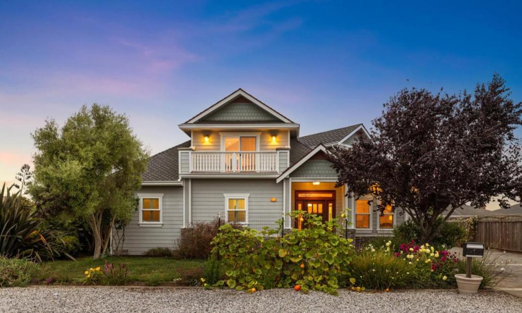Experience the perfect blend of coastal charm and modern comfort in this beautifully maintained Half Moon Bay home. Situated on a 7,500± sqft lot, this spacious 2,920± sqft residence offers 3 bedrooms, 2.5 bathrooms, and a flexible floor plan designed for both relaxed living and entertaining. The convenient ground-floor primary suite features a walk-in closet and a luxurious ensuite bath with an oversized soaking tub. A formal living room welcomes guests, while the inviting family room with a fireplace creates a cozy gathering space. The well-appointed kitchen includes a generous center island, ideal for meal prep or casual dining. Upstairs, a versatile area is perfect for a den or home office, accompanied by two additional bedrooms - one with a spacious bonus area suited for a playroom, studio, or guest retreat. A large upstairs storage space, radiant heat, a greenhouse and a private fenced backyard finish out the house. Located just moments from the beach and the vibrant, historic downtown filled with boutique shops and acclaimed restaurants, this home also offers easy access to Highways 1 and 92 for convenient Bay Area commuting. A truly special opportunity to enjoy coastal living at its finest!
