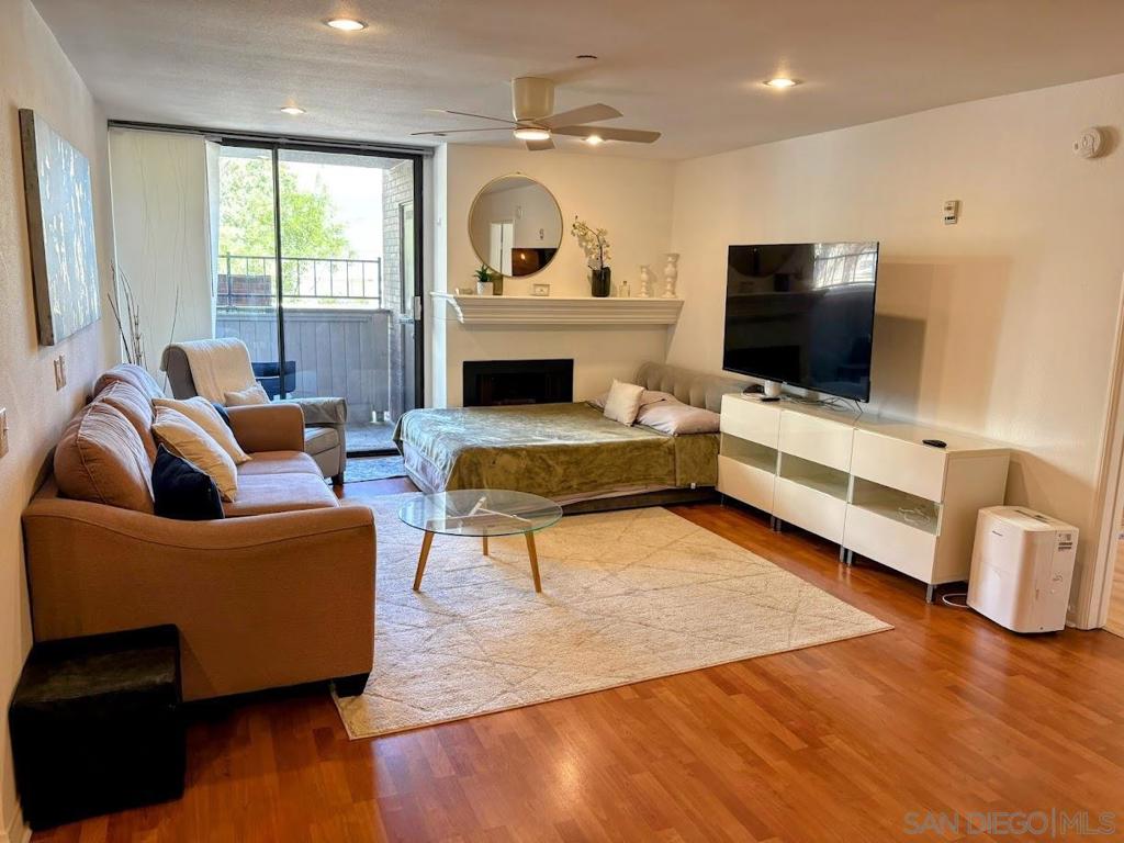 Experience the best of San Diego living at Marina Park! This stylish & FURNISHED home boasts an open, sun-filled floor plan, a modern kitchen with sleek appliances, and a private balcony perfect for morning coffee or evening relaxation. Enjoy resort-style amenities, including a sparkling pool, fitness center, and secure parking. Nestled in a vibrant neighborhood just steps from the waterfront, trendy restaurants, shopping, and cultural hotspots, this residence offers the ultimate urban lifestyle. Don't miss the chance to make this Marina Park gem your new home! We'd love to work with you and welcome all Dep't of Defense (DOD), so if you're looking for something different, please inquire about Downtown Condo Guys' other listings.