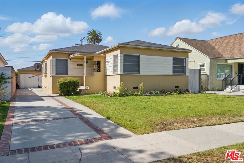 This charming single-family home offers incredible potential in one of L.A.'s emerging neighborhoods. Whether you're a first-time buyer, a creative renovator, or a savvy investor, this property is a smart addition to your portfolio. This property offers significant potential for customization or development. Sitting on a spacious 5,578 sq ft lot, the home includes a detached garage great opportunity to build a potential ADU (Accessory Dwelling Unit) for additional income or extended living space. Endless Possibilities: Move in, renovate to your taste, or capitalize on the area's growth as an investment opportunity.