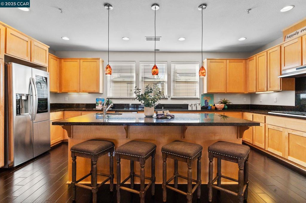 It's not often a home comes along that checks all the boxes and then adds a few more. Located right in the heart of downtown Benicia, this 4-bedroom, 2.5-bath home serves up charm, function, and a lifestyle that's hard to top. From your front patio, living room, or primary suite, you'll catch views of the water perfect for morning coffee or winding down with a glass of wine as ships drift by. Inside, the expansive kitchen flows seamlessly into the dining and living areas, ideal for casual gatherings or everyday living. Upstairs, you'll find the primary suite (with those same dreamy views), two additional bedrooms, a full bath, and yes a proper laundry area, so no schlepping laundry baskets up and down the stairs. Downstairs features the spacious 4th bedroom and a 2-car attached garage with plenty of storage space. But let's be honest: this one's all about location. Just steps from coffee shops, wine bars, galleries, antique stores, and Benicia's vibrant waterfront you're not just buying a home, you're stepping into an experience. The kind that makes everyday life feel just a little bit easier, and a lot more inspiring. Views: Carquinez