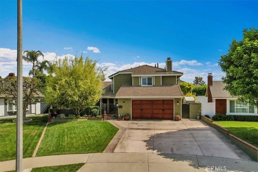 Here’s your opportunity to own a gorgeous pool home located on a cul-de-sac in one of the most desirable neighborhoods in Placentia. This beautiful home offers over 3800 square feet of living space since undergoing an extensive remodel, which added a second level to include an expansive primary bedroom and bathroom suite, office and 4th bedroom. The kitchen is well appointed and centrally located to the family room and formal dining room. This well-thought-out floorplan offers plenty of space and privacy for a growing family. The bathrooms have been updated and modernized with quality features and amenities. Additional features include upgraded double vinyl windows and sliders, (3) gas fireplaces, vaulted ceilings, custom trim-work and designer paint throughout. Entertaining is made easy with the custom pebble finish swimming pool & spa and open patio/BBQ area. As a bonus, this home is walking distance to Tri-city Park and the highly rated schools of Brookhaven Elementary, Tuffree Middle School & El Dorado High School. Hurry on this one!