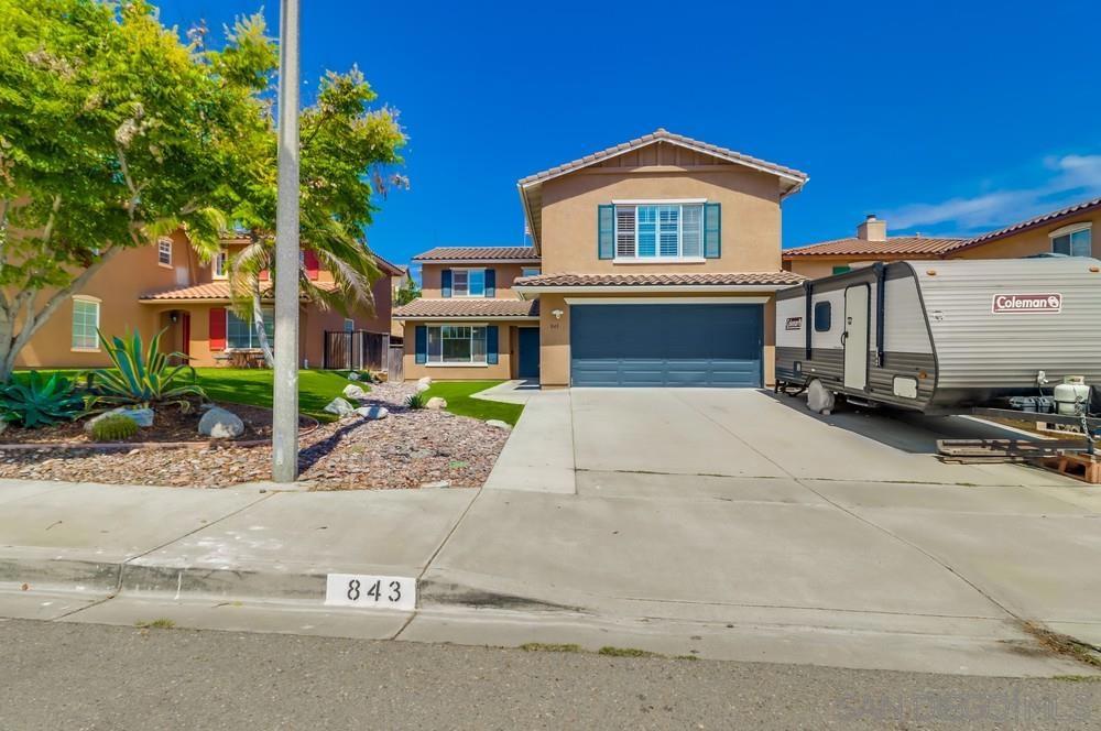 Only two owners since construction, this well-loved home sits in the heart of Phase 2 of the Sunbow neighborhood, one of East Chula Vista’s most desirable communities. Enjoy easy freeway access, proximity to award-winning schools, a community rec center, grocery stores, and popular restaurants—all just minutes away. Durable Luxury Vinyl Plank (LVP) flooring throughout. No HOA fees – more freedom, fewer costs. Spacious driveway fits a camper – perfect for adventurers. Low-maintenance turf in the front yard & a fully hardscaped backyard. Dedicated laundry room with sink on the first floor. Kitchen and bathrooms ready for your personal touch and creative vision. This home offers not just a place to live, but a lifestyle—nestled in a neighborhood known for its tranquility, convenience, and strong sense of community. Whether you're a first-time buyer or looking to upgrade, this is a space where your dreams can take root. $1,975 of MELLO ROOS ENDS 2028.