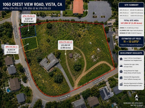 Photo of 1060 Crest View Dr RD, Vista, CA 92081 (MLS # NDP2605929)