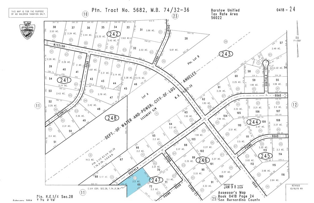 With its flat, buildable terrain and panoramic desert views, this property offers a peaceful retreat away from the city while still being within driving distance of Apple Valley & Barstow's amenities, including shopping, dining, and schools. Whether you're looking to invest in land, build a desert getaway, or enjoy off-grid living, this parcel provides the space and freedom to bring your vision to life. The area is known for its clear skies, natural beauty, and serene atmosphere — ideal for stargazing, outdoor recreation, or simply enjoying the quiet.
