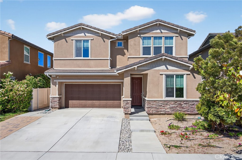 Welcome to 531 Owens River in Oxnard, a beautifully designed two-story home offering 4 bedrooms, 3 bathrooms, and 2,437 sq. ft. of comfortable living space. Tucked away on a quiet street at the back of the highly desirable Riverpark neighborhood, this home blends style, space, and convenience. The main level features wood-look vinyl flooring throughout, a full bathroom, and a versatile downstairs office or 4th bedroom. The open-concept family room seamlessly connects to the dining area and a chef-inspired kitchen, complete with granite countertops, a large island with bar seating and accent lighting, and elegant fixtures throughout. Upstairs, you'll find a spacious loft, three generously sized bedrooms, and a large laundry room. The primary suite is a true retreat with an upgraded en-suite bath that includes dual sinks, a soaking tub, walk-in shower, and an oversized walk-in closet. Additional features include an attached two-car garage with driveway parking and a spacious backyard, perfect for entertaining or relaxing around the built-in fire pit. Living in Riverpark means enjoying access to top-rated schools, walking trails, community parks, BBQ areas, basketball and tennis courts, and more. You're just minutes from The Collection at Riverpark, which features Century Theaters, Target, Whole Foods, Yard House, Lazy Dog, and other local favorites. Plus, with easy access to the 101 freeway, you’ll enjoy both convenience and a vibrant lifestyle. This is more than a home, it’s a place to live, grow, and thrive. Come see it for yourself!