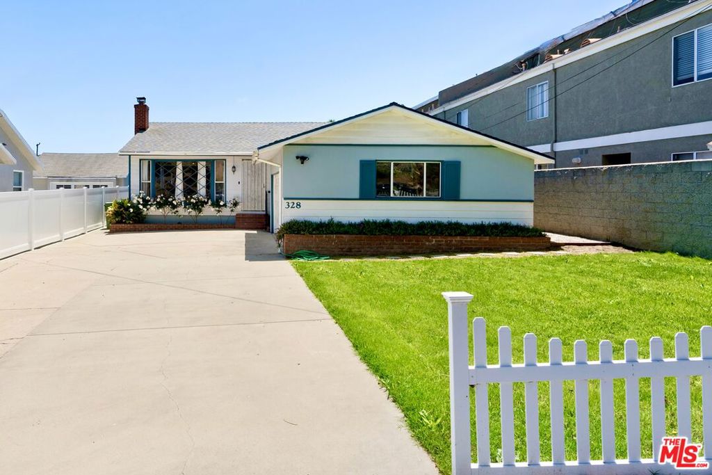 Welcome to this charming, centrally-located home with a large lot near SoFi Stadium! Nestled on a tranquil hillside along a pleasant tree-lined street, this welcoming 3-bedroom, 2-bathroom house is charming, spacious, airy and in an excellent location. A superb blend of comfort and potential. In a vibrant and rapidly developing neighborhood, this home boasts a generous lot size with an expansive backyard, ideal for outdoor entertaining, or future expansions. Spacious and well-lit rooms provide ample space for families, professionals, or guests. Large Lot & Backyard: Enjoy a large lot with a lush backyard, perfect for BBQs, play areas, or creating your own outdoor oasis, plenty of room for an ADU or development of choosing, subject to city approval of course. Prime Location. Conveniently positioned just a short drive from Culver City, LAX, Venice Beach, SoFi Stadium, and the Kia Forum, this location also offers easy walking access to Edward Vincent Jr. Park, restaurants, entertainment, shopping, metro line, grocery stores, pharmacies and more. Exterior camera security system installed, furnishings available if desired. With its central locale and abundant entertainment options you have everything you need nearby. Whether you're a first-time buyer or an investor, this property offers endless possibilities in one of LA's fastest-growing communities. Don't miss out on this opportunity! Contact us today to schedule a viewing!
