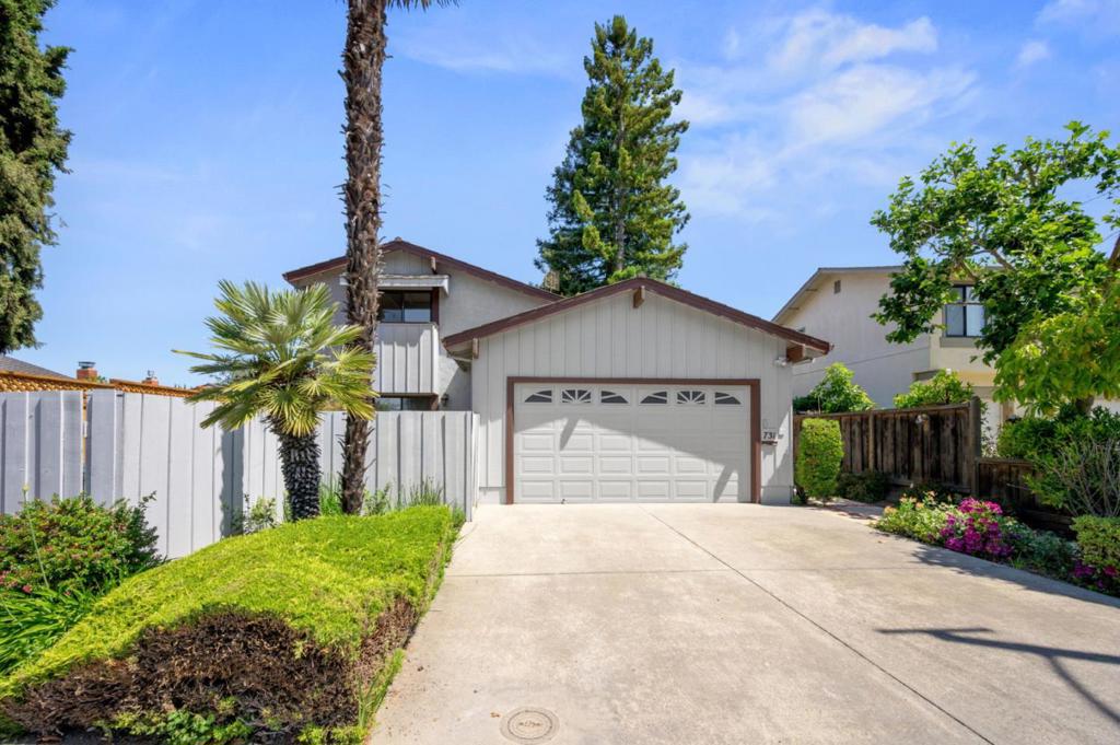 Welcome to this beautifully updated 4 bedroom, 2.5 bathroom home in the heart of vibrant Sunnyvale. With approximately 2,072 sq. ft. of living space, this residence offers comfort, functionality, and style. The modern kitchen has been thoughtfully renovated and is fully equipped for all your culinary adventures. The open-concept family and dining areas provide a spacious, light-filled setting ideal for both entertaining and everyday living. The main level features a generous primary suite, an additional guest bedroom, and convenient access to the main living areas. Upstairs, you'll find two more spacious bedrooms and a versatile bonus room perfect for a home office, study, or playroom. Recent upgrades include brand-new luxury vinyl plank flooring, plush carpet, and fresh interior paint throughout. Additional amenities include a dedicated laundry area and a two-car garage with ample storage space. Situated on a generously sized lot of approximately 4,800 sq. ft., the outdoor space is perfect for relaxing, gardening, or hosting gatherings. Don't miss your chance to own this inviting Sunnyvale home that blends modern updates with comfortable living.