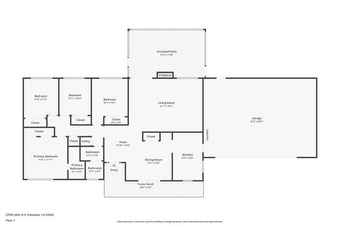 Photo of 37935 26th Street, Palmdale, CA 93550 (MLS # 26815043)