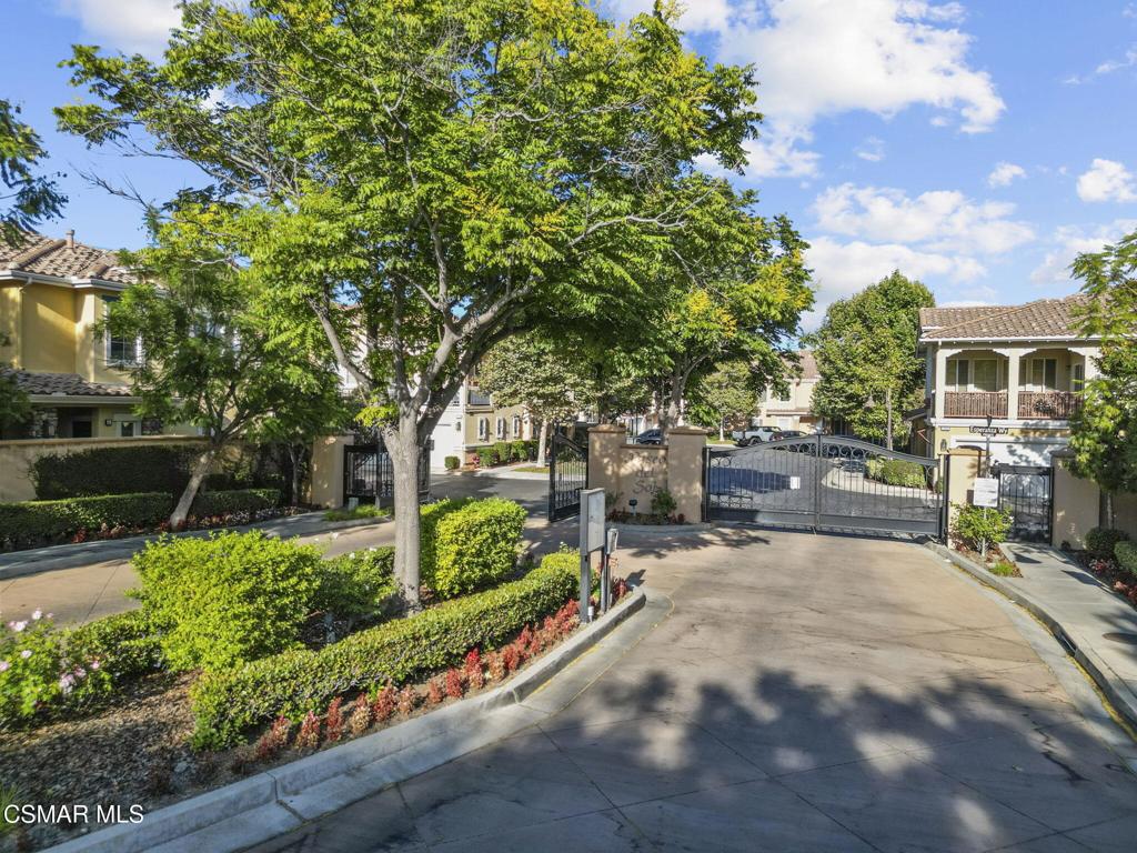 Welcome to this spacious 3 bed/3 bath home offering nearly 1,700 sq. ft. of living space in the highly desirable gated Paseo Del Sol community. The owners have thoughtfully converted the downstairs bedroom into a home office, with an adjacent full bathroom, making it easy to convert back if desired.The light and bright kitchen features granite countertops, a large island, walk-in pantry, and opens to the living area, perfect for everyday living. Upstairs, you'll find two ensuite bedrooms, an additional office nook, and a walk-in closet in the primary suite.Additional highlights include a large laundry room off the garage, oversized 2-car garage, and plenty of guest parking. Enjoy the beautiful backyard, which is great for entertaining , nearby parks, hiking trails, restaurants, and shopping--all just moments away.This home combines comfort, functionality, and community living in an excellent location.