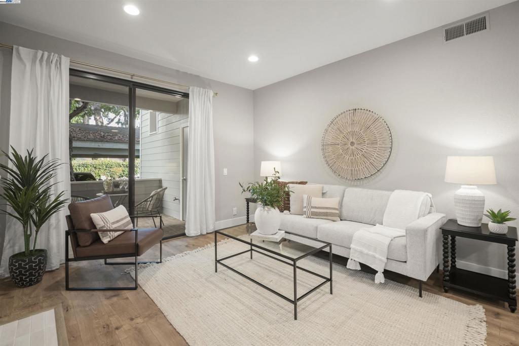 Discover comfort and convenience in this beautifully updated 1-bedroom, 1-bath condo, ideally located in the sought-after gated Meadowbrook community. This ground-floor unit offers a spacious layout with an updated kitchen, in-unit laundry, a cozy gas fireplace, and a generous living/dining area that opens to a private patio—perfect for relaxing or entertaining. Enjoy the ease of one assigned covered parking space plus ample guest parking. Meadowbrook’s resort-style amenities include two sparkling pools, hot tubs, lush greenbelts, and secure gated access. The HOA covers water, garbage, exterior maintenance, hazard insurance, and more—making for low-maintenance living. Ideally situated near BART, the ACE train, major freeways, shopping, dining, schools, Alameda Creek Trail, and Quarry Lakes Regional Park, this home offers the best of both convenience and tranquility. Don’t miss this incredible opportunity to own a stylish, move-in-ready home in a prime location!