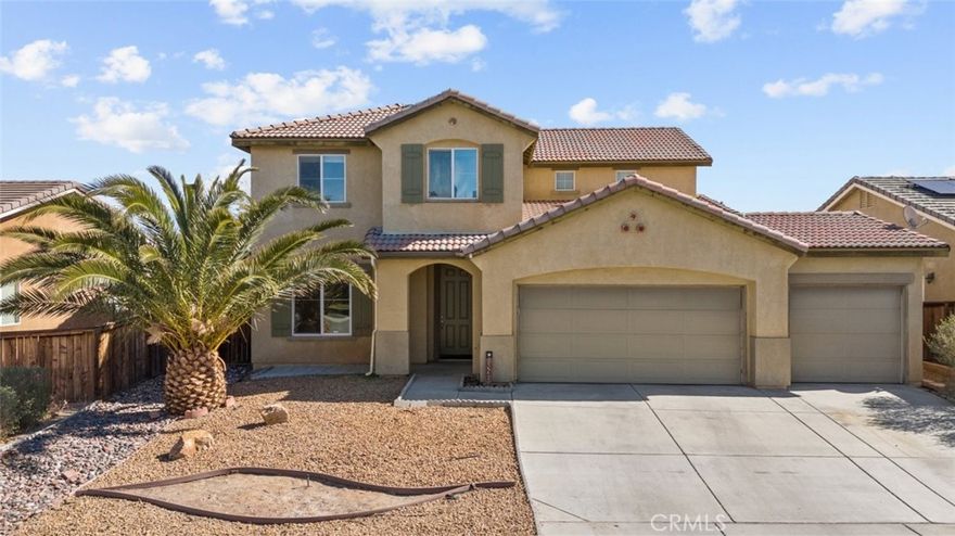 Discover this beautifully designed 4-bedroom, 3-bathroom home in the heart of Victorville, offering an expansive 2,442 square feet of comfortable living space. Freshly painted and featuring recently cleaned carpets, this home is move-in ready with a welcoming ambiance. The open-concept layout seamlessly connects the spacious kitchen—complete with ample cabinetry and counter space—to the dining and living areas, making it perfect for entertaining and everyday living. The generously sized bedrooms provide flexibility for a growing household, home office, or guest space, while the primary suite offers a private bath and ample closet storage. Outside, the backyard presents endless possibilities—ideal for hosting, gardening, or simply unwinding in your own private retreat. Situated in a prime location, this home offers exceptional convenience, with major shopping destinations just minutes away, including Walmart, Stater Bros, Costco, and Home Depot. The nearby DMV adds to the ease of daily errands, while quick access to both the 18 and 15 Freeways makes commuting effortless. Don’t miss out on this incredible opportunity to own a spacious and well-situated home in one of Victorville’s sought-after neighborhoods. Come see all that this wonderful home has to offer!