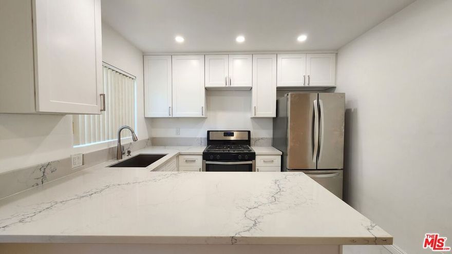 Just a stone's throw from all the amenities Studio City has to offer, this 1 bedroom 1 bath freshly renovated apartment is ready to lease! Located on the ground floor, this corner unit offers luxury and charm in a naturally light and bright atmosphere. Pass through the generously sized living and dining area into a new kitchen complete with quartz counter and island and stainless steel appliances. The bedroom offers ample closet space and easy access to the pristine full bath. Unit comes with 1 parking space, storage locker and on-site laundry facility. Don't miss the opportunity to call this Studio City gem your home, call today! Owner pays water and trash. Tenants pay gas, electricity, cable/internet, renter's insurance, pet rent. 1 year minimum. No smoking.​​‌​​​​‌​​‌‌​​‌​​​‌‌​​​‌​​‌‌​​​‌​‌​​​‌‌​ Rentspree.