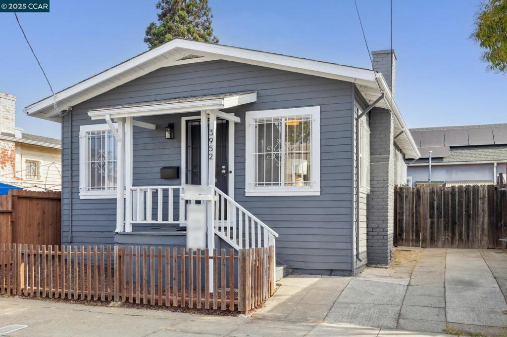 A charming single story bungalow nestled in Oakland’s beloved Allendale neighborhood. This home offers comfortable living with a versatile bonus room that can be used as a home office, kid’s room, or extra storage which is perfect for today’s lifestyle needs. Step inside to find a timeless character with thoughtful modern updates with new flooring, new light fixtures, and fresh interior and exterior paint. The newly updated interior blends modern touches with cozy charm with a spacious kitchen ideal for cooking and entertaining, The front and back yards are designed for low maintenance, featuring a dedicated gardening area and a fully paved patio perfect for dining and relaxing. Enjoy the convenience of living in a vibrant Oakland community, close to shops, dining, schools, and easy commuter access to 13 and 580 freeway. Don’t miss the opportunity to call this move-in ready gem yours!