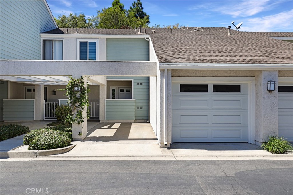 390 DEERFIELD AVE - COMPLETELY REMODELED TOWNHOME - Step into this LIGHT & BRIGHT beautifully remodeled 2 bedroom townhome in the desirable Windwood community of Irvine. Every detail has been thoughtfully updated, featuring new windows throughout, luxury vinyl flooring, updated staircase and custom finishes throughout. The stunning high-end kitchen remodel includes modern cabinetry, premium appliances, and designer touches. Also features a convenient interior laundry room, attached one car garage and private carport.
Enjoy a private outdoor patio with a deck and tranquil greenbelt views—perfect for relaxing or entertaining. The community offers wonderful amenities with amble guest parking and is ideally located close to shopping, dining, easy freeway access, and top Irvine schools.