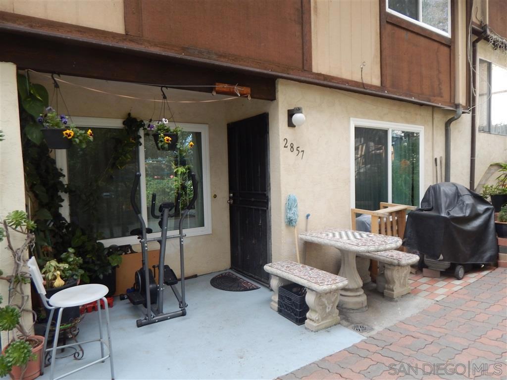Two story townhome in a quiet complex centrally located in San Diego. Home has two large bedrooms and 1.5 baths and offers laundry in the unit. One assigned parking spot. Equipment: Range/Oven Other Fees: 0 Sewer: Public Sewer Topography: GSL