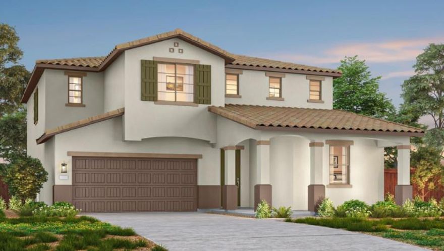 New Construction | Homesite 25 | Plan 4 at The Knolls at Mountain House. Located in the established College Park community, this 3,003 sq. ft. home offers 4 bedrooms, 3.5 bathrooms, and a flexible open-concept layout. Enjoy easy freeway access, customizable floorplans, and premium features including a gas cooktop, a rare find in the area.  This home includes a Junior ADU (JADU) with a private entrance and separate address, ideal for rental income, extended family, or a home office. Energy-efficient systems and smart home features enhance comfort and long-term value. The 2-bay garage is EV-ready with 220V/50A wiring. Located within the Lammersville Unified School District, near San Joaquin Delta College, walking and biking trails, parks, major commuter routes, and public transit, offering convenient access to Bay Area employment centers. Photos are renderings.