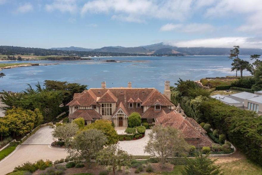 Presenting one of the most valuable street-to-sea parcels on the West Coast, a trophy asset in every sense, and an extraordinary opportunity to possess one of the most iconic properties in all of Pebble Beach. "Gem Cove" is located on two lots of record on an ocean front parcel of land next to the Lodge, with unobstructed ocean views to the 18th fairway, Stillwater Cove, Carmel Beach, Point Lobos and beyond. Truly a once-in-a-lifetime opening to secure your position in one of the most sought-after areas in the world. Built on a prime 2.24± acre parcel of coveted CA real estate, is this unforgettable European-esque estate is guaranteed to astound, impress and amaze the most astute buyer. From the substantial living room to the chef's kitchen/great room, the expansive primary bedroom suite to the expertly curated grounds, all with big ocean views - you will love living here, entertaining family and hosting guests at this prestigious estate. Located within minutes of world-class golf, Michelin-level dining, and elite networks, this property offers not just lifestyle, but legacy. Whether as a long-term family estate, strategic investment, or a rare coastal retreat, "Gem Cove" presents the kind of opportunity that seldom comes. Don't miss it.