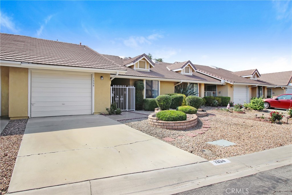Welcome to this turnkey 2 bed 2 bath home in the sought after American Village 55+ community in San Jacinto. This home has been recently updated with fresh paint and texture throughout, as well as brand new flooring including luxury vinyl plank and carpet. The kitchen features brand new stainless steel appliances and a new kitchen faucet. New ceiling fans and bathroom faucets have been added as well. The outside of the home has been freshly painted and the landscaping has been refreshed to make this a truly move in ready home!