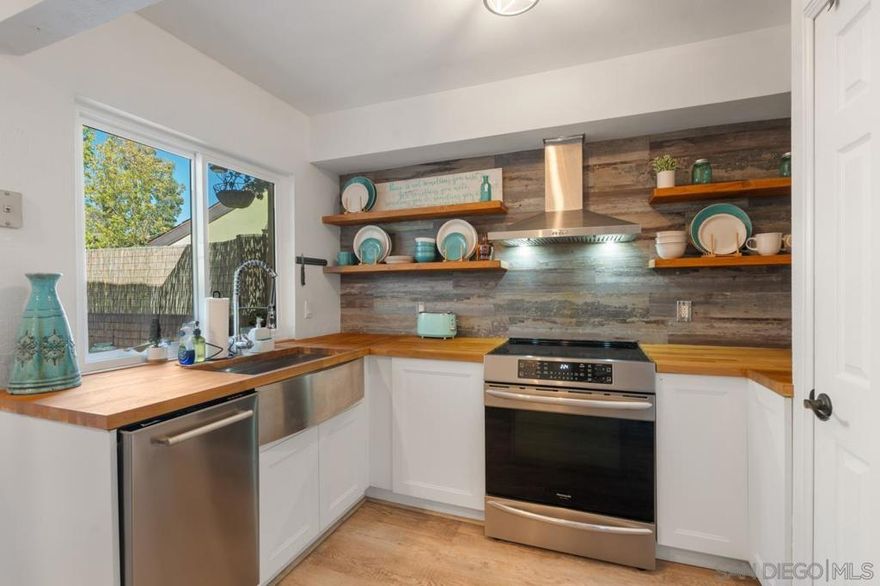 Welcome home to this beautifully updated 2 bed condo in the heart of Mission Valley! Discover a bright open-concept floor plan filled with natural light and stylish upgrades throughout. This top floor unit features a newly remodeled kitchen and bathroom, complemented by luxury vinyl flooring and modern finishes. The spacious living and dining areas flow seamlessly to a private patio, perfect for your morning coffee or al-fresco dining. The Bonus room is perfect for an office or an additional bedroom!  Nestled in the desirable Park Villas North community, residents enjoy lush landscaping, a sparkling pool and spa a minute away from this unit, and a prime location just moments from shopping, dining, and freeway access. Don’t miss this move-in-ready gem offering the perfect blend of comfort, style, and convenience in Mission Valley! HOA covers water and trash. 2 pets allowed which can be a dog not more than 65lb.