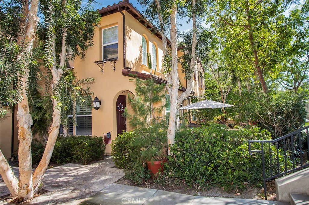 An outstanding opportunity to live in the wonderful community of Atherton Glen located in the heart of Ladera Ranch. This fantastic 3 Bedroom 2.5 bath home boasts over 1,600 square feet of open living space and is located within walking distance to award winning schools, library, and parks. This home features quartz counter tops, stainless steel appliances with included stainless steel refrigerator, plantation shutters, recessed lighting, separate family room with cozy fireplace, dining room, upstairs balcony off secondary bedroom, and a spacious primary suite with walk in closet, dual vanity, and soaking tub. Additional highlights include a full size 2 car attached garage, alarm system (activation required by tenant), free Cox high speed internet service, and large oversized enclosed private patio. Come see this wonderful family home!