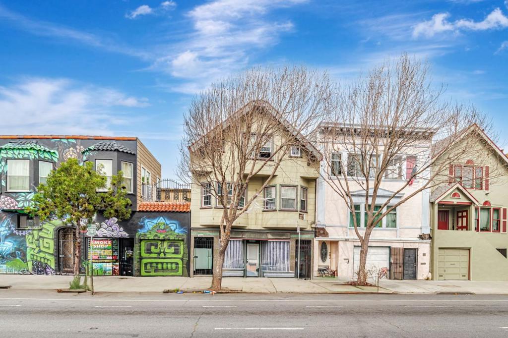 Preserving San Francisco Architecture! Desirable 2 Unit Mixed-use Edwardian Style Building in San Francisco. Ground level commercial unit is vacant, it can be converted into a quintessential 2 bedroom and 2 bathroom unit, approved site plan for it is available. Residential unit above has 2 levels of 9 bedrooms with 2 bathrooms being rented room by room from one master tenant, income around $8,000/month. Perfect for savy investors, 1031 exchangers, developers, contractors, or even first-time homebuyers looking to live in one unit and collect rent income from the other unit. Property is conveniently located: Close to shops, supermarkets, schools, parks, restaurants, public transportation. Minutes to Downtown San Francisco, San Francisco International Airport with easy access to freeways 101 and 280. Renovate the property your way! Terrific opportunity to own a San Francisco Beauty.
