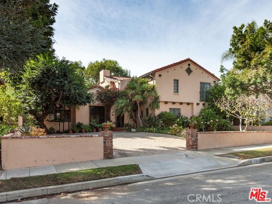 Located in prime Beverly Hills on a flat, street-to-street lot, this original Spanish style home with charming character presents an exceptional opportunity to rebuild or restore. Set back from the street, the property offers a serene setting with a large yard, plus privacy provided by mature trees. Per the Under Built report, one could add 2,248 SF to create a total of 6,742 SF on this beautiful Beverly Hills enclave. Has not been on the market in over 40 years since being owned by iconic celebrity.