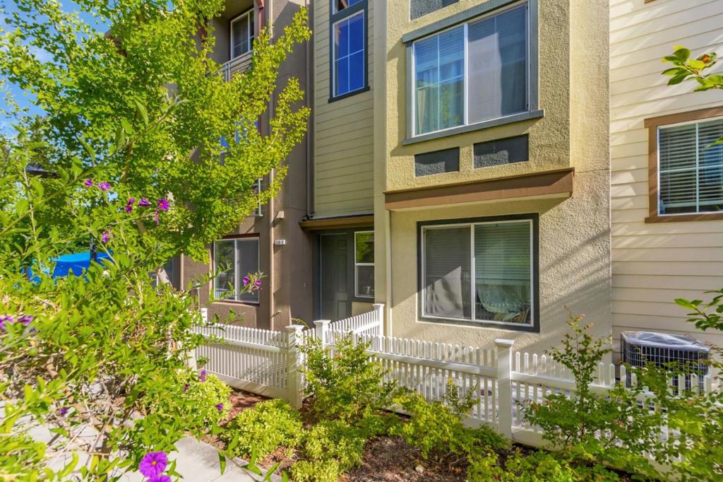 Welcome to 226 Peppermint Tree Terrace, Unit 2 a beautifully maintained 3-story townhome in the desirable Evelyn Glen community. This spacious 3 bed, 3.5 bath home features a bright open-concept living area, modern kitchen with granite counters and stainless steel appliances, private balcony, and in-unit washer/dryer. Each bedroom has its own full bathroom, perfect for families or professionals. The attached 2-car side-by-side garage offers secure parking and extra storage. Community amenities are HOA-maintained and include landscaped greenbelts, a park, and walking paths. Located just minutes from top employers like Apple, Google, Cisco, PayPal, and Samsung, with easy access to Hwy 680, 880, 101, and Berryessa BART. Close to Great Mall, Sprouts, Costco, Ranch 99, and more. Enjoy low-maintenance living in a quiet, tree-lined community with a neighborhood feel. The tri-level layout offers privacy and separation of space, ideal for working from home. Central heating and A/C keep the home comfortable year round. Dont miss this opportunity to live in one of Sunnyvale's most convenient and well-connected locations. Looking for tenants interested in a 12-month lease or longer. Available August 1st, 2025.