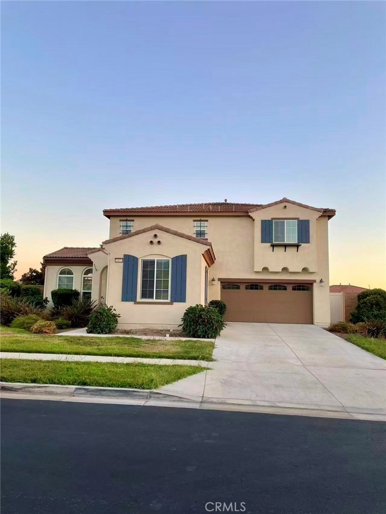 This beautiful single-family home in the Rancho Cucamonga neighborhood features brand new carpet. Built in 2016, the home spans 3,388 square feet and boasts five bedrooms and three and a half bathrooms. Conveniently located near the 15 and 10 freeways, floor-to-ceiling windows create a bright and welcoming atmosphere. The open floor plan is perfect for gatherings and entertaining! The kitchen is a chef's paradise, featuring beautifully upgraded granite countertops and stainless steel appliances, including a stove, oven, and microwave. A center island provides space for casual dining. The spacious living room features a fireplace. A guest suite is located on the first floor. The pool and clubhouse are just next door.
