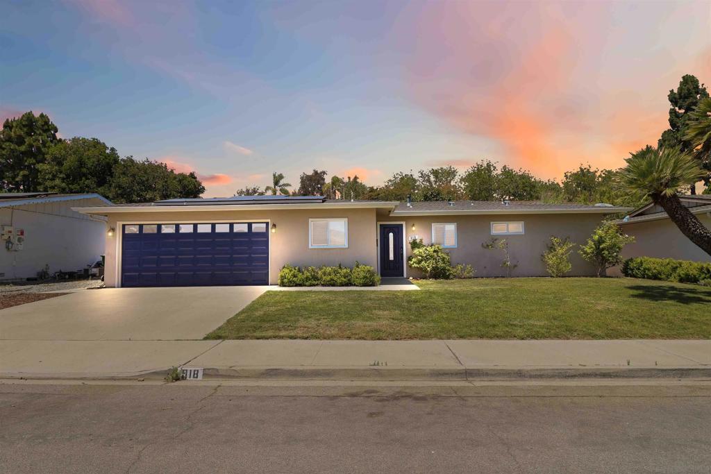 Why Wait? Move-In Ready Single-Story Home with No HOA! Welcome to this Lake San Marcos beautifully upgraded single-story home, offering comfort, style, and energy efficiency—all with no HOA fees. Step into the spacious living and dining area, where newer Designer Tile & luxury vinyl plank flooring adds modern elegance and durability. The upgraded kitchen features stainless steel appliances and stone countertops, making it perfect for all your culinary needs. Both bathrooms have been tastefully remodeled with stone countertops, tile flooring, and tile shower/bath enclosures. Throughout the home, vinyl windows allow cool breezes to flow through, complemented by a newer furnace, A/C unit, and water heater to keep your home comfortable year-round. Custom paint inside and out gives the home a clean, updated look, and ceiling fans in both bedrooms & bonus room enhance airflow. The bonus room off the living area offers a flexible space ideal for a home office, den, or craft room, with direct access to the covered patio in the backyard. Enjoy outdoor living with a lush rear lawn perfect for recreation, and a sloped garden area featuring pomegranate and fig trees for your enjoyment. To top it all off, this home has a newer roof and includes 19 paid solar panels, helping you reduce or eliminate electricity bills. Don’t miss this opportunity—this home is move-in ready and truly worth seeing! Why Wait? Move-In Ready Single-Story Home with No HOA! Welcome to this beautifully upgraded single-story home, offering comfort, style, and energy efficiency—all with no HOA fees. Step into the spacious living and dining area, where newer Designer Tile & luxury vinyl plank flooring adds modern elegance and durability. The upgraded kitchen features stainless steel appliances and stone countertops, making it perfect for all your culinary needs. Both bathrooms have been tastefully remodeled with stone countertops, tile flooring, and tile shower/bath enclosures. Throughout the home, vinyl windows allow cool breezes to flow through, complemented by a newer furnace, A/C unit, and water heater to keep your home comfortable year-round. Custom paint inside and out gives the home a clean, updated look, and ceiling fans in both bedrooms & bonus room enhance airflow. The bonus room off the living area offers a flexible space ideal for a home office, den, or craft room, with direct access to the covered patio in the backyard. Enjoy outdoor living with a lush rear lawn perfect for recreation, and a sloped garden area featuring pomegranate and fig trees for your enjoyment. To top it all off, this home includes 19 paid solar panels, helping you reduce or eliminate electricity bills. Don’t miss this opportunity—this home is move-in ready and truly worth seeing!