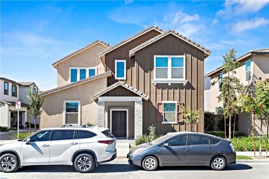 Welcome to this stunning 2023-built PUD home located in the heart of Ontario! This beautiful 3-bedroom, 2.5-bath residence offers modern design, functional layout, and exceptional comfort. Step inside to discover an open-concept living area filled with natural light, featuring a spacious family room that flows seamlessly into the dining area and contemporary kitchen with sleek cabinetry, stainless steel appliances, and a large center island — perfect for entertaining.



Upstairs, the primary suite boasts a generous walk-in closet and a stylish ensuite bath with dual sinks and a glass-enclosed shower. Two additional bedrooms and a full bath provide ample space for family or guests. The home also includes a convenient upstairs laundry area and attached two-car garage.



Enjoy the comfort of modern living with energy-efficient features, new construction quality, and a low-maintenance private yard. Located close to parks, shopping centers, restaurants, and easy freeway access, this home offers both convenience and lifestyle. Don’t miss this opportunity to own a move-in ready home in one of Ontario’s most desirable new communities!