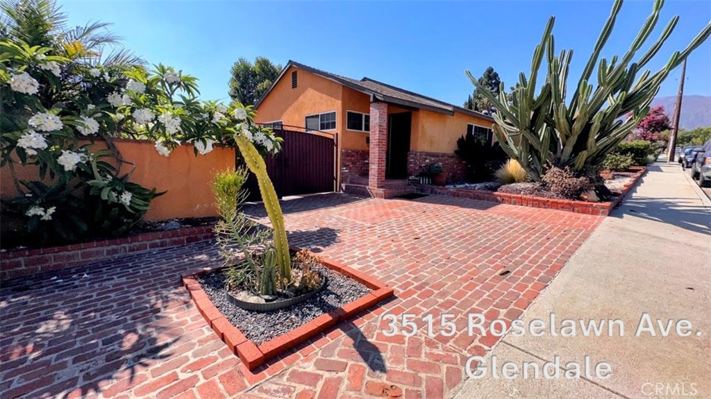 Prestigious Sparr Heights Glendale furnished single story home! Seeking a high quality location? This home is located within walking distance to Glendale's historic old town Montrose (Honolulu Ave) with upscale shops, restaurants and top rated Glendale schools. Beautiful plumeria flowers perfume the air and greet you as you enter the home or relax in the large pool. A tiled entry leads to breakfast area with built in desk, expansive cabinetry and a cooks kitchen featuring granite counters, built in appliances, window view of pool & an additional sink at the eating counter. Entertain or just unwind in the spacious family room with large dining area & a marble corner gas fireplace. Off the kitchen you'll find a tastefully remodeled 3/4 bathroom; a room with a built in Murphy bed (fourth bedroom) and an additional flex room (office, hobby or exercise room). A formal living room leads the way to the primary bedroom with ensuite tiled 3/4 bathroom. A full bathroom with separate shower serves two good sized bedrooms with ample closets. Tenant pays utilities. Rental insurance is required. All applicants are subject to credit, criminal and eviction background checks. $50. application fee per adult. Proof of income and funds required. Shown by appointment only. Do not disturb occupants.