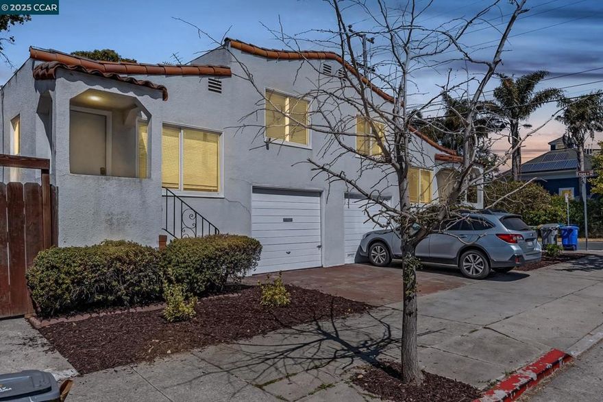 Incredible investment opportunity in a high-demand South Berkeley location! Situated at the vibrant corner of Shattuck & Essex, this well-maintained triplex is just blocks from Berkeley Bowl, Whole Foods, and a variety of restaurants, shops, and transit options.  Each of the three 1-bedroom, 1-bathroom units features its own in-unit laundry hookups, private porch entry, and rare single-car garage with additional driveway parking – amenities that attract and retain long-term tenants. Two units are currently occupied with excellent tenants, while the third unit is Vacant and ready for move in or to be rented—ideal for owner occupancy or maximizing rental income.  Designed for low-maintenance ownership with reliable returns, this property is a standout choice for both seasoned investors and first-time buyers. With strong rental demand and desirable features, expect full occupancy and consistent cash flow in one of Berkeley’s most walkable neighborhoods.