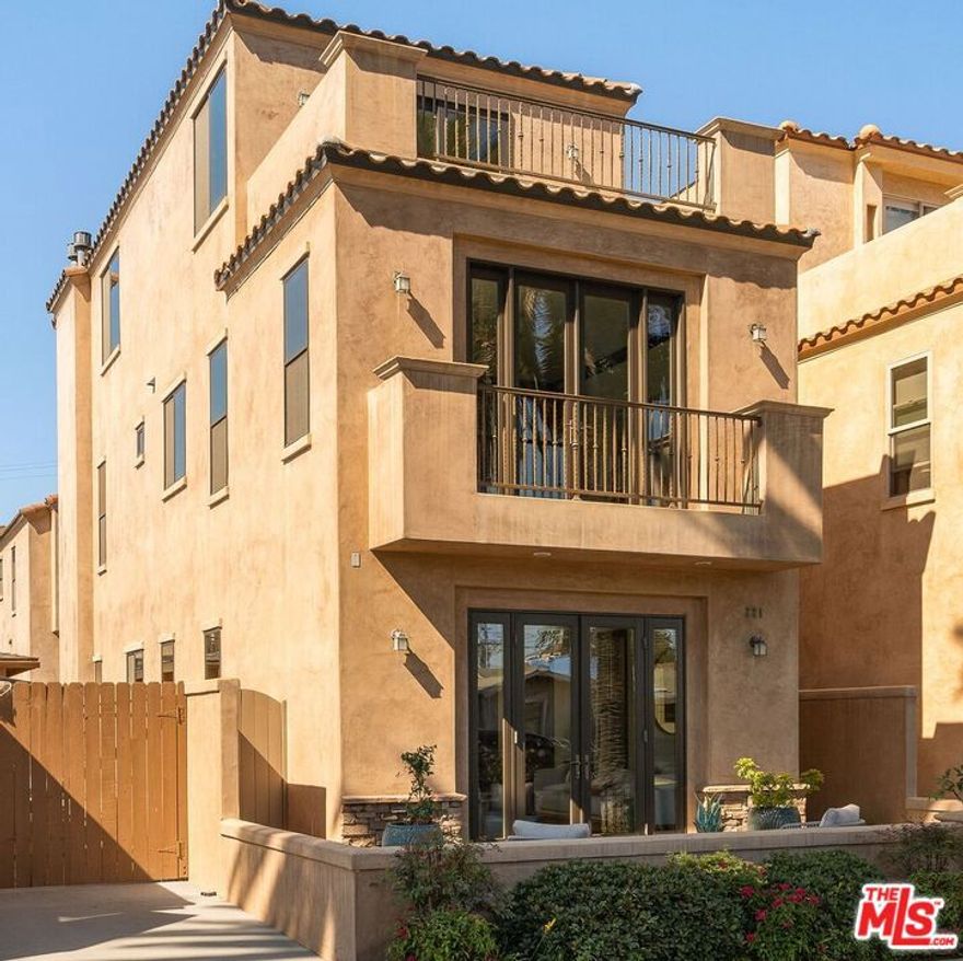 Welcome to your dream home in Huntington Beach, California! This spectacular mostly furnished, residence boasts the perfect blend of modern elegance and coastal charm, providing you with the ultimate beachside living experience. Step inside this spacious home and be greeted by a thoughtfully designed open floorplan, featuring high ceilings that create an airy and inviting atmosphere. The first floor features a beautifully appointed kitchen with Jerusalam Gold stone, granite countertops and Viking/Bosch appliances plus two spacious living areas. The second floor offers three bedrooms, each offering a serene sanctuary to unwind from a long day. Additionally, there is a stunning double-height family room and a third floor loft with 3/4 bathroom that can be transformed to suit your needs, whether it be a home office, gym, fourth bedroom or entertainment space. As you make your way to the upper levels, prepare to be captivated by the breathtaking ocean views that can be enjoyed from the primary bedroom and the third-level bonus room. Imagine waking up to the sound of waves crashing and witnessing gorgeous sunsets right from the comfort of your own home. The exterior of this residence is equally impressive, with a spacious front patio allowing you to soak in the coastal breeze and enjoy the vibrant energy of the neighborhood, a side patio perfect for al fresco dining, a balcony off of the primary bedroom and a large third floor patio deck with stunning ocean views. One of the most desirable aspects of this home is its prime location--situated less than two blocks away from the world-famous Huntington Beach, you'll have easy access to enjoy endless days of sun, sand, and surf. Multiple levels of the home offer spectacular ocean views, allowing you to fully immerse yourself in the coastal lifestyle. While being close enough to walk to Main Street, you can still enjoy the serenity of this location, avoiding the high-traffic tourism that can come with living in a beach town. Utilities paid by tenant. Please note: Some furnishings have been changed by the owner since the photos were taken, most rooms are furnished.