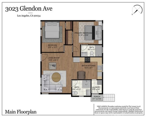 Tiny photo for 3023 Glendon AVE, Los Angeles, CA 90034 (MLS # SR26179445)