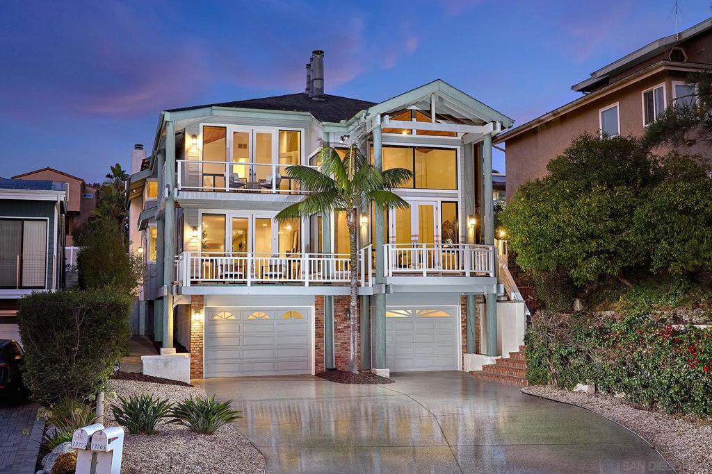 Ocean Views, Pool/Spa, and coastal elegance define this architectural masterpiece designed to capture natural light and stunning Pacific vistas! With 3,968 sf, it blends sophistication and comfort. Featuring 5 bedrooms, 3 1/2 baths, expansive windows frame unobstructed ocean views and picturesque sunsets. The 6,800 sf lot includes a below-ground pool and spa, perfect for sunlit or moonlit swims. This is more than a home; it's a lifestyle, a statement, and a unique chance to own part of California's sought-after coastline. Welcome to an exquisite sanctuary of coastal elegance at 13765 Condesa Drive This architectural masterpiece, crafted by renowned Del Mar architect Endre Bartanyi, is a true testament to refined living. The residence spans an impressive 3,968 square feet, offering a harmonious blend of sophistication and comfort. Step inside to discover an artful layout featuring five spacious bedrooms, one on the1st floor, three and 1/2 baths, thoughtfully designed to embrace natural light and serene ocean vistas. Expansive windows frame the unobstructed views of the Pacific, promising picturesque sunsets from the comfort of home. The 6,800 sq ft lot hosts a below-ground pool and spa, perfect for leisurely dips under the sun or moonlit swims. This is more than a residence; it is a lifestyle, a statement, and an unparalleled opportunity to own a piece of California's coveted coastline.