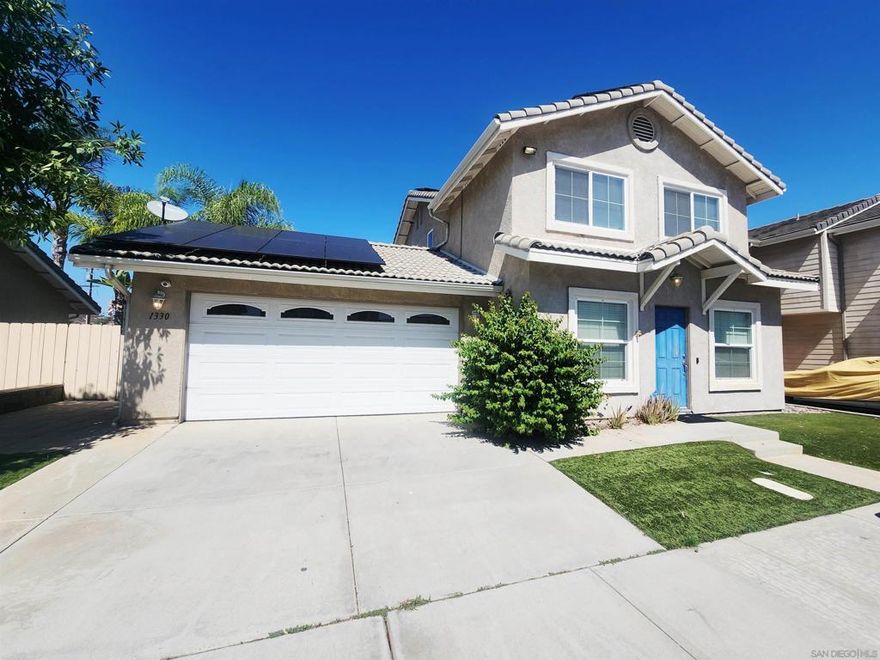 Newly Remolded 4 bedroom 2 1/2 bath detached single family home close to everything, in a great family neighborhood. This house has solar to keep your utilities at a minimum.   This home features an attached two car garage, central air and heat, and washer / dryer included.  Large island in the spacious kitchen, with Granite counter tops and a walk in pantry. The Large family room and living room for entertaining. Large master with its own bathroom. Wonderful family home. No need to look any further for your new home!