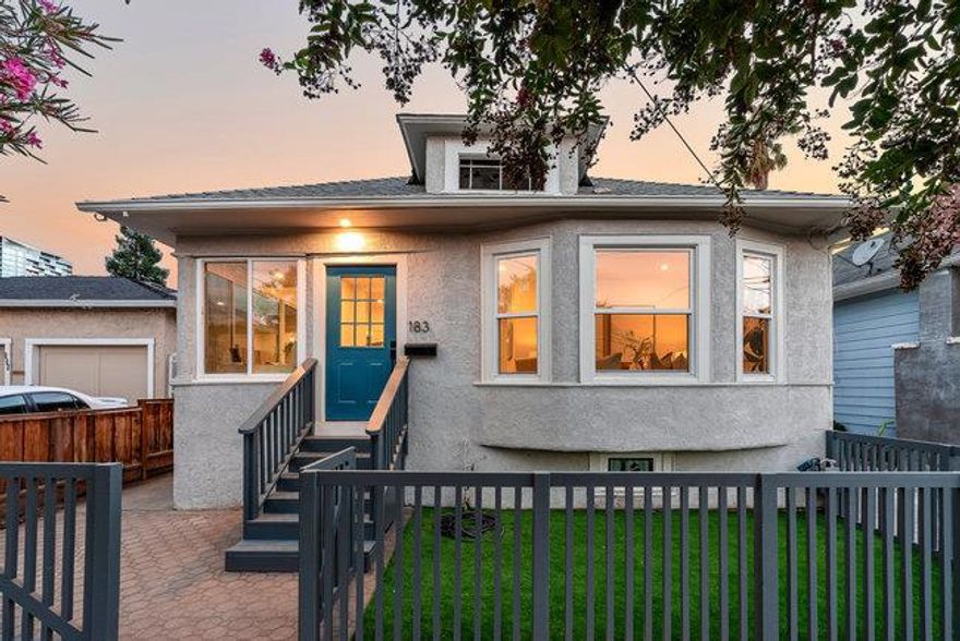 Welcome to this fully remodeled home in the heart of San Jose! This 3 bed, 2 bath residence includes a versatile basement and a 1 bed/1 bath ADU, offering flexibility for multi-gen living, rental income, or guest quarters. Both the main home and ADU feature quartz counters, new appliances, new flooring, updated bath, and fresh interior/exterior paint. Outdoors, enjoy newly landscaped front and back yards designed for low-maintenance living. The spacious basement provides incredible potentialtransform it into 3 additional bedrooms and a bathroom, or customize it as a gym, office, or playroom. The detached ADU adds even more value and versatility. Located near SJSU, San Pedro Square, East Village, SAP Center, and major freeways, this home offers modern convenience and access to San Joses best dining, shopping, and entertainment. A rare opportunity combining move-in ready updates, income potential, and endless possibilities all in a central location! OFFER DEADLINE TUESDAY OCT 14TH BY 5:00 PM.