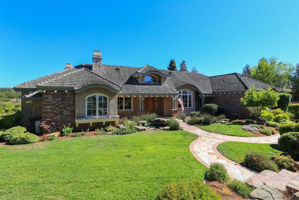 An irreplaceable, contemporary property, Sunrise Farm Estate is perfectly set w/ views of Western Hills + expansive views of SF Bay. This contemporary property provides a modern open floor plan as every room enjoys natural light along with an indoor/outdoor luxury lifestyle. The grand entrance opens to expansive open spaces. Inside are beautiful stone & hardwood floors with radiant heat. Chef's kitchen boasts solid hardwood cabinetry, honed Italian stone counters & professional stainless appliances. High ceilings extend throughout w/ tall windows that extend the views. 6 bedrooms with expansive master suite & guest suite/au pair suite with private sitting room. Theatre room + craft room/wine cellar. Very private & fenced yard is perfect to entertain & enjoy views to SF Bay and Silicon Valley. Stunning park-like grounds include outdoor fireplace & kitchen, expansive flat areas, infinity edge pool and spa. 10.5kW solar array. Cul-de-sac location. Close to Stanford, Palo Alto Schools.