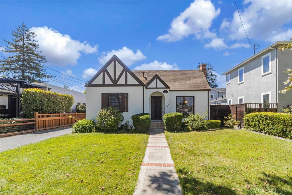 Amazing Old-World Charm in this beautiful Mount Carmel neighborhood! This three-bedroom one bath home features a spacious living room with gleaming hardwood floors and wood burning fireplace. Formal dining room with tons of natural light. Large kitchen with plenty of cabinet space. Three generous size bedrooms with hardwood floors and big closets. Bathroom with shower over tub. Laundry room with washer and dryer. Two car detached garage. Park-like fenced yard with storage shed. Close to shopping, transportation and bustling downtown Redwood City. MUST SEE!