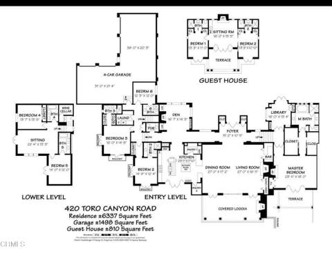 Tiny photo for 420 Toro Canyon Road, Santa Barbara, CA 93108 (MLS # V1-36907)