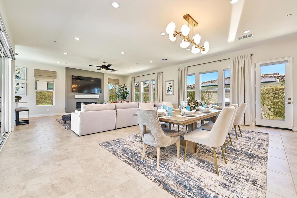 Welcome to a luxurious home in the heart of Indian Wells -- an elegant desert retreat featuring 3 Bedrooms plus a versatile Den that can function as a 4th Bedroom, offered Fully Furnished and ready for immediate move-in. This beautifully maintained residence has been thoughtfully curated by a Designer, with every detail -- from bedding to decor -- featuring carefully selected furnishings and accents chosen for both style and comfort. The home includes 3.5 Bathrooms, each equipped with a Bidet for added convenience. The primary suite boasts a custom-Built Walk-In Closet for effortless organization and privacy, while the spacious great room with its inviting fireplace flows seamlessly into the gourmet kitchen, complete with a walk-in pantry and stylish Bar Area ideal for entertaining. Step outside to discover your own private oasis with a sparkling pool, dedicated storage, a convenient Pool Bath, a built-in BBQ, and even a Golf Putting Green, creating the perfect setting for relaxed desert living and gatherings with family and friends. Automatic Window Blinds with remote controls in both the living room and primary suite add an extra touch of modern comfort. Perfectly situated just minutes from world-class golf, fine dining, and upscale shopping, this home embodies the best of Indian Wells living -- all you need to do is arrive and enjoy! Rent Prices: MAY- AUG $10,500 / OCT- NOV $15,000 / DEC- MAR $20,000 / APR $22,000 / 3 Month Minimum. Pet Restrictions. Monthly utility CAP. Home has solar panels. Available for 12 month lease. Call for more information.