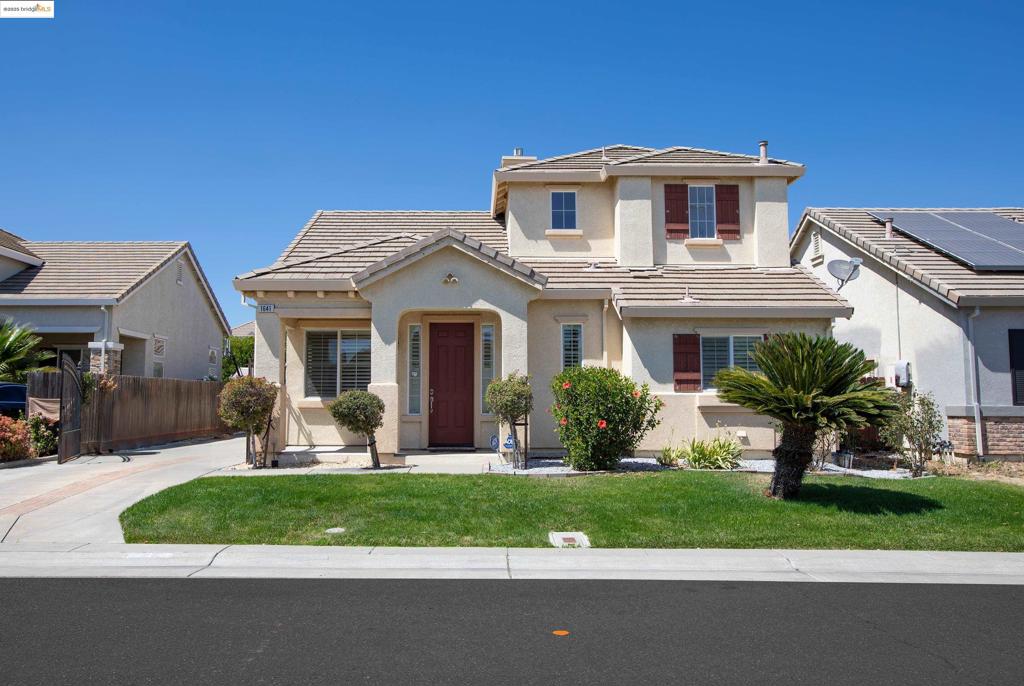 VERY WELL TAKEN CARE OF HOME IN PETERSON RANCH SHOWS LIKE A MODEL. VERY CLOSE TO TRAVIS AIR FORCE BASE, SHOPPING, SCHOOLS, DINING, AND MUCH, MUCH MORE!!! BEAUTIFUL HIGH GLOSS PORCEALIN FLOORS IN MAIN LIVING AREAS! BRAND NEW UPGRADED LVP/LAMINATE FLOORING ON STAIRS AND UPSTAIRS. PRIMARY SUITE DOWNSTAIRS RIGHT OFF OF KITCHEN, AND 2 GUEST BEDS/ OFFICE UPSTAIRS WITH FULL BATHROOM. KITCHEN FEATURES HIGHLY SOUGHT AFTER GAS RANGE COOK TOP, GRANITE COUNTER-TOPS. BEAUTIFUL BACKYARD THAT LEADS TO DETACHED 2 CAR GARAGE EXTENDED DRIVEWAY WITH GATE A MUST SEE!!!!