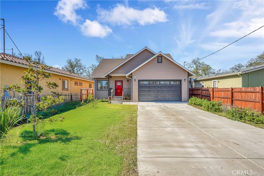 This is the home you've been waiting for in MIDDLETOWN! This beautiful home in town features 3 bedrooms and 2 1/2 bathrooms, over 1,500 sq ft of living space, a level fenced backyard and 2 car attached garage plus laminate flooring throughout the house. The thoughtful layout provides an abundance of natural light and breeze through the windows and ensures the perfect cross breeze throughout. The kitchen comes with natural butcher block countertops as well as stainless steel appliances and a gas stove. The view in the kitchen looks into the backyard which backs up to a very scenic and serene horse pasture. The primary bedroom is located on the main floor which also features an attached full bathroom. The primary bathroom has slate floors and a spacious walk in shower with river rock flooring. Upstairs you will find a large hall closet that provides ample storage as well as two bedrooms and a jack and jill full bathroom. This home has a convenient location to all shops and restaurants for your ease while providing a comfort of country living right inside town. Just 20 miles outside of Calistoga and 40 miles from Santa Rosa, this home is a perfect location for day trips or commuters. There is so much this home and location offers that is really is a MUST SEE! Don't miss out on this opportunity...this home will not last long!