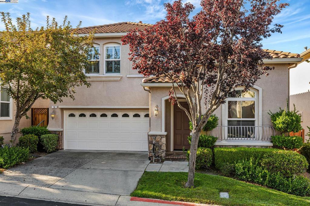 Welcome home to this stunning home located in the highly desirable Orchards neighborhood.The downstairs office could be used as a 3rd bedroom. Spacious and open floor plan with an abundance of natural light. The living room has vaulted high ceilings. This home has a gas fireplace, hardwood floors and recently painted inside. The laundry is upstairs with washer and dryer which are included. This westside San Ramon home is close proximity to schools, shopping & freways. Don't miss out on this one. Open House Sat. & Sun. 1-4 pm.
